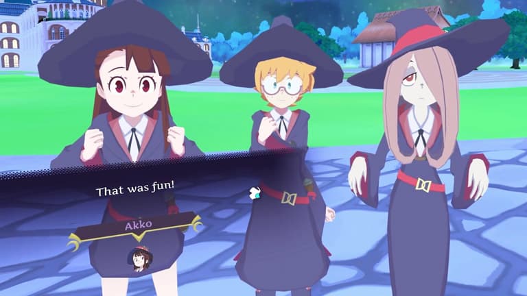 little witch academia vr gameplay